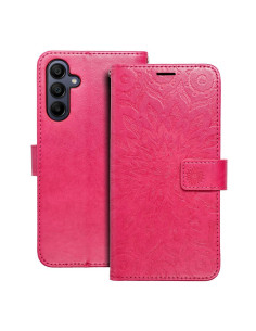 MEZZO Etui pour SAMSUNG A15 4G / A15 5G mandala magenta