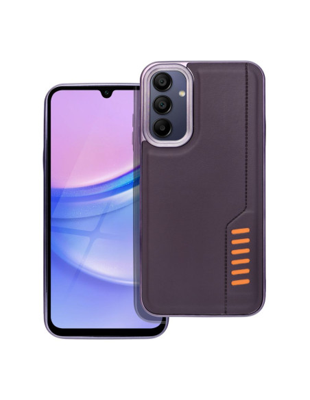 Coque MILANO pour SAMSUNG A15 4G / A15 5G violet foncé