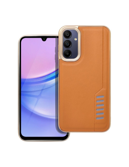 MILANO Coque pour SAMSUNG A15 4G / A15 5G marron