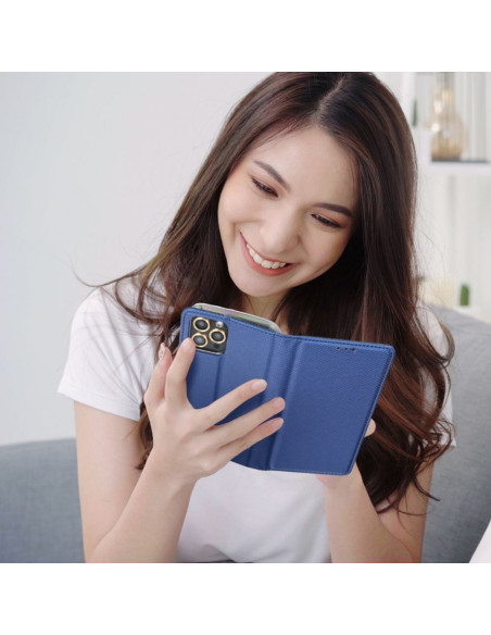 Etui Smart Case pour SAMSUNG A55 bleu marine