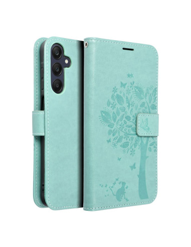 Etui MEZZO Book pour SAMSUNG A25 5G arbre vert