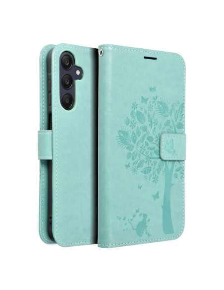 Etui MEZZO Book pour SAMSUNG A25 5G arbre vert