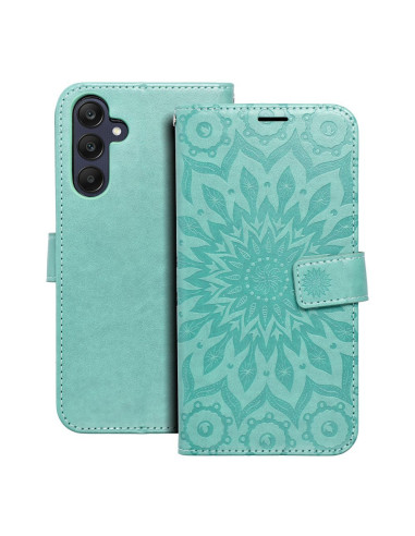 Etui MEZZO Book pour SAMSUNG A25 5G mandala vert