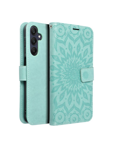 Etui MEZZO Book pour SAMSUNG A25 5G mandala vert