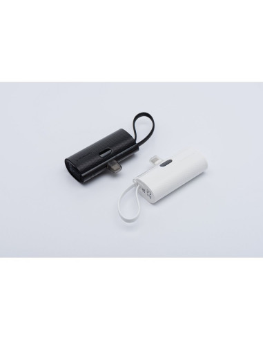 FORCELL F-ENERGY Power Plug F5K3 powerbank 5 000mAh avec connecteur Type C PD 20W intégré blanc