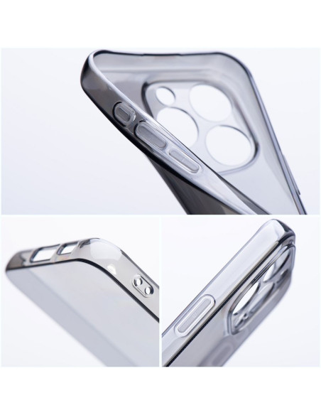Coque BOX PREMIUM 1.5 mm pour IPHONE 11 noir transparent