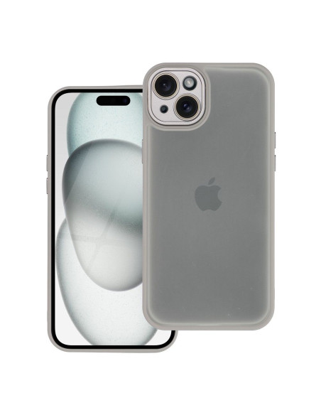 VARIETE Coque pour IPHONE 15 Plus Acier