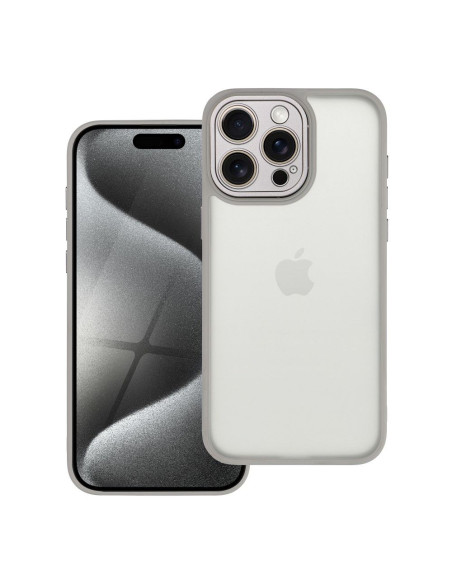 Coque VARIETE pour IPHONE 15 Pro Max acier