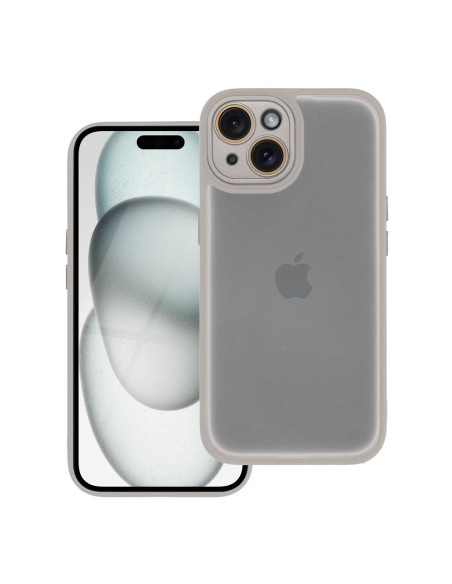 VARIETE Coque pour IPHONE 15 acier