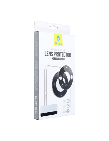 5D Mr. Monkey Armor Camera Glass (Hot Bending) - pour Samsung Galaxy S24 Plus NOIR