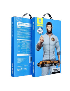 5D Mr. Monkey Glass - pour Samsung Galaxy S24 Plus NOIR (Strong Lite)