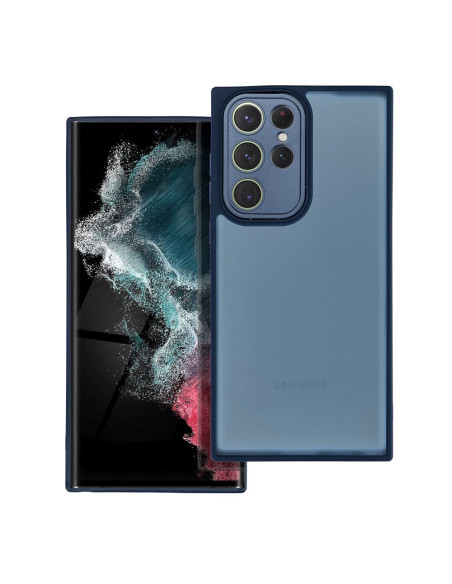 VARIETE Coque pour SAMSUNG S22 Ultra bleu marine