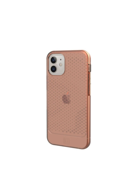 ( UAG ) Urban Armor Gear Lucent pour IPHONE 12 MINI orange