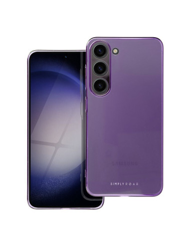 Etui Roar Pure Simple Fit Case - pour Samsung Galaxy S24 Violet