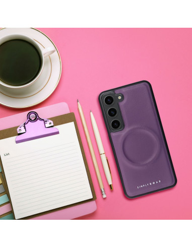 Etui Roar Mag Morning Case - pour Samsung Galaxy S24 Violet
