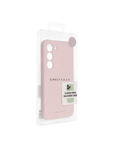 Roar Cloud-Skin Case - pour Samsung Galaxy S24 Ultra 5G Rose clair