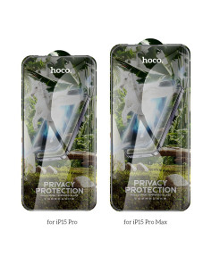 HOCO tempered glass HD Privacy Protection (SET 25in1) - MULTIPACK for iPhone 15 Pro Max (G11) 2