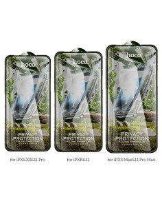 HOCO tempered glass HD Privacy Protection (SET 25in1) - MULTIPACK for iPhone XR / iPhone 11 (G11) 2