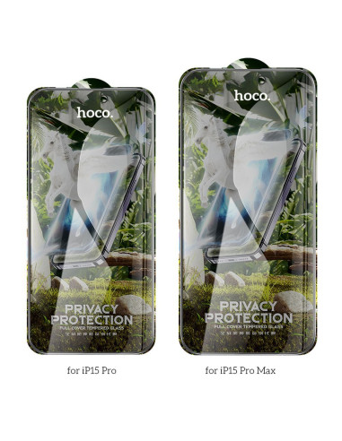 HOCO tempered glass HD Privacy Protection (SET 25in1) - MULTIPACK for iPhone 15 Plus (G11)