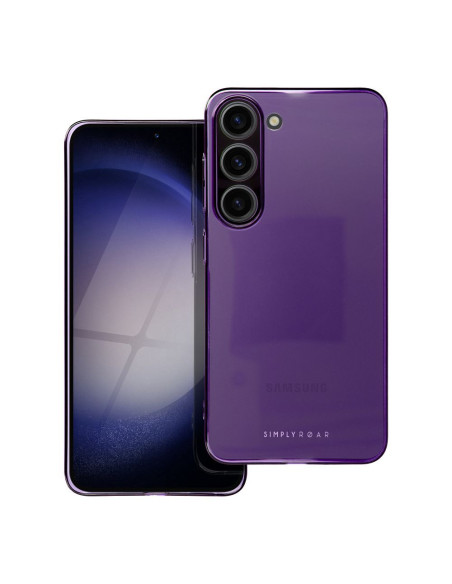 Etui Roar Pure Simple Fit Case - pour Samsung Galaxy S23 Violet