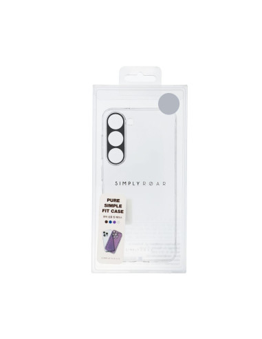 ETUI Roar Pure Simple Fit Case - pour Samsung Galaxy A54 Clear