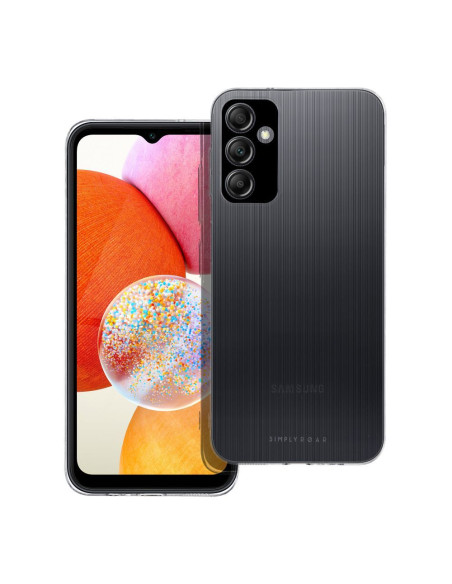 ETUI Roar Pure Simple Fit Case - pour Samsung Galaxy A14 Clear