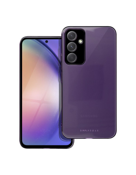 Etui Roar Pure Simple Fit Case - pour Samsung Galaxy A54 Violet