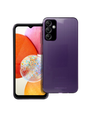 Etui Roar Pure Simple Fit Case - pour Samsung Galaxy A14 Violet