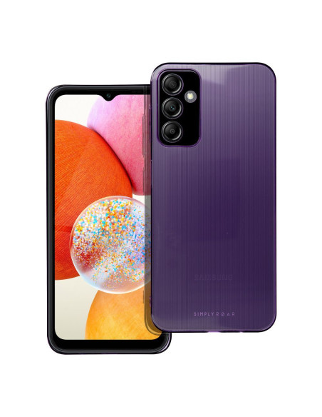 Etui Roar Pure Simple Fit Case - pour Samsung Galaxy A14 Violet