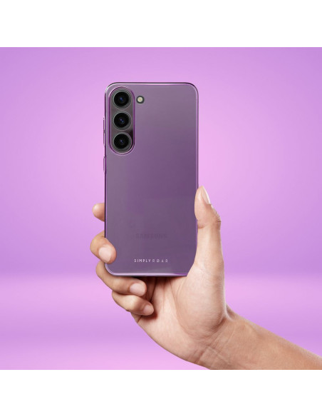 Etui Roar Pure Simple Fit Case - pour Samsung Galaxy A14 Violet
