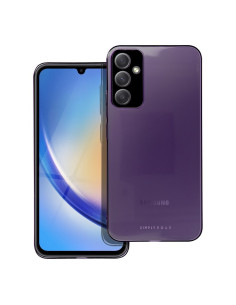 Etui Roar Pure Simple Fit Case - pour Samsung Galaxy A34 Violet