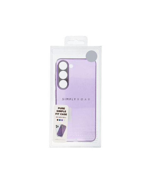 Etui Roar Pure Simple Fit Case - pour Samsung Galaxy A34 Violet