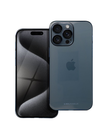 Etui Roar Pure Simple Fit Case - pour iPhone 15 Pro Max navy