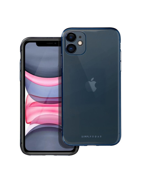 Etui Roar Pure Simple Fit Case - pour iPhone 11 navy