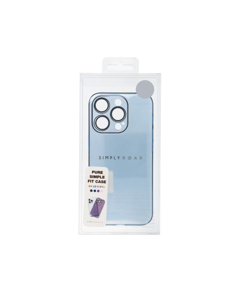 Etui Roar Pure Simple Fit Case - pour iPhone 15 Pro navy