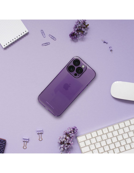 Etui Roar Pure Simple Fit Case - pour iPhone 15 Plus Violet