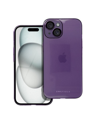 Etui Roar Pure Simple Fit Case - pour iPhone 15 Violet