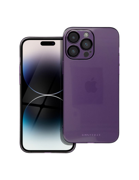 Etui Roar Pure Simple Fit Case - pour iPhone 14 Pro Max Violet