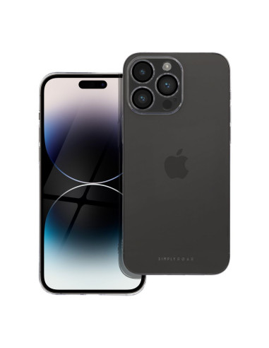 ETUI Roar Pure Simple Fit Case - pour iPhone 14 Pro Max Clear