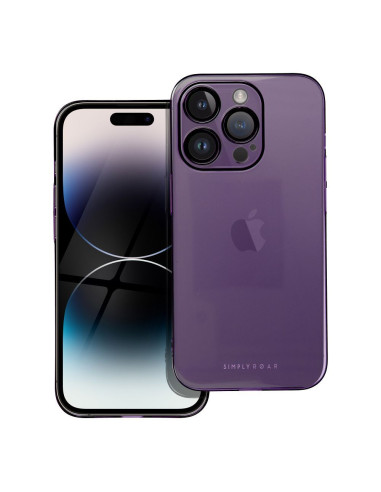 Etui Roar Pure Simple Fit Case - pour iPhone 14 Pro Violet