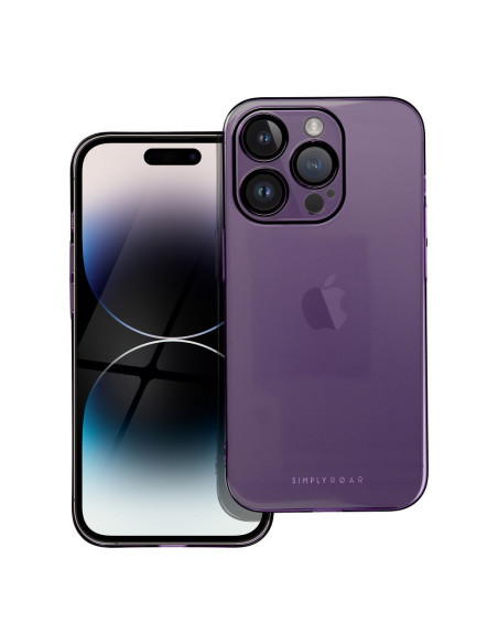 Etui Roar Pure Simple Fit Case - pour iPhone 14 Pro Violet