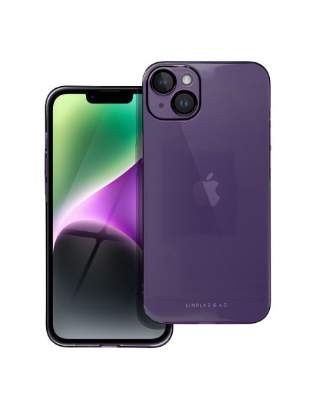 Etui Roar Pure Simple Fit Case - pour iPhone 14 Plus Violet
