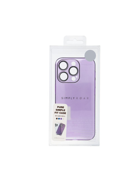 Etui Roar Pure Simple Fit Case - pour iPhone 14 Plus Violet