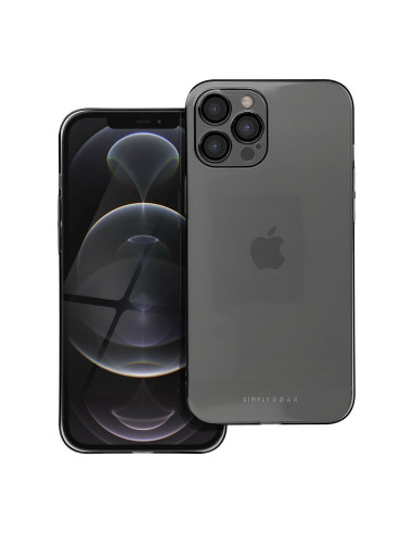 ETUI Roar Pure Simple Fit Case - pour iPhone 12 Pro Max NOIR