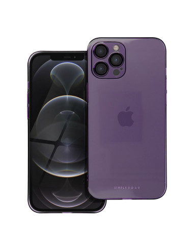Etui Roar Pure Simple Fit Case - pour iPhone 12 Pro Max Violet