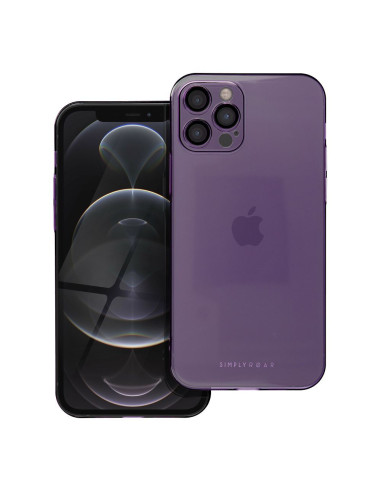 Etui Roar Pure Simple Fit Case - pour iPhone 12 Pro Violet