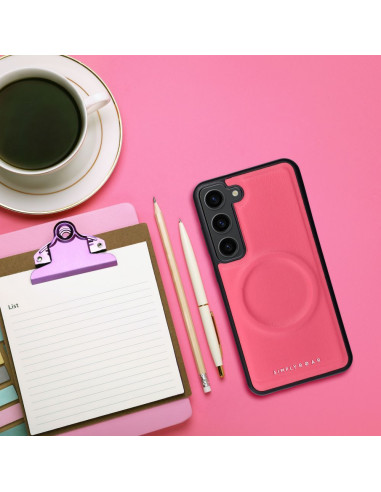 Etui Roar Mag Morning Case - pour Samsung Galaxy A14 hot pink