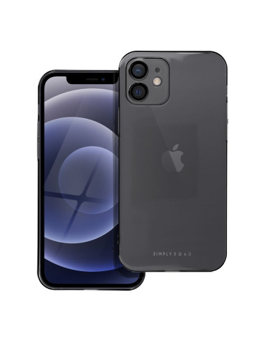 ETUI Roar Pure Simple Fit Case - pour iPhone 12 NOIR