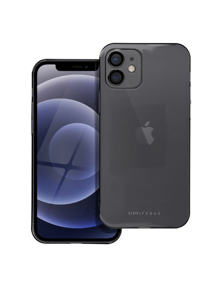 ETUI Roar Pure Simple Fit Case - pour iPhone 12 NOIR