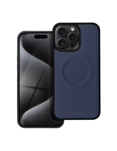 Etui Roar Mag Morning Case - pour iPhone 15 Pro Max navy